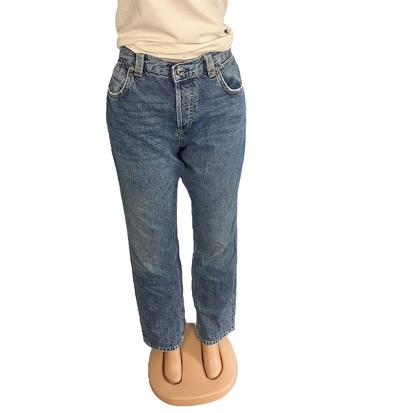 Free People CRVY Siren Low Rise Straight Leg Jeans - Picture 3 of 11